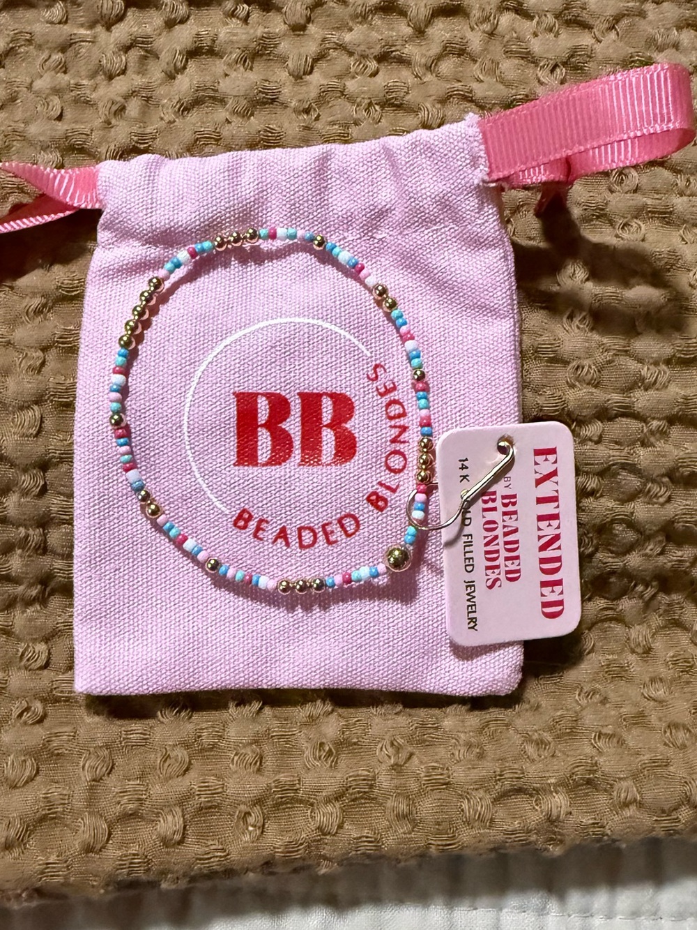 Beaded Blondes bracelet
